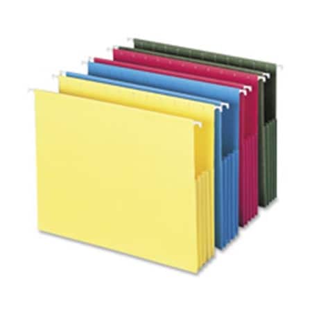 Pen2Paper Pockets- Colored Hanging- 3-.50in. Exp- Assorted PE944187
